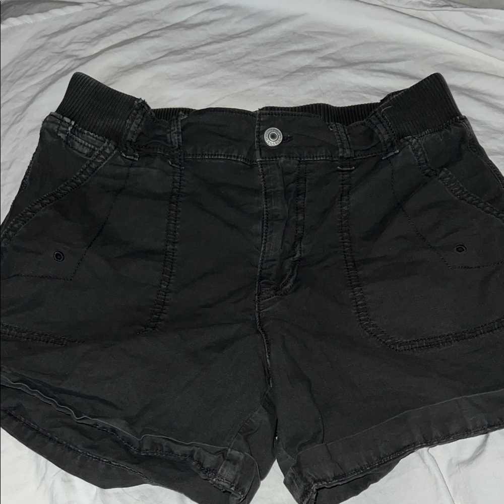 American Eagle Outfitters Black High Waist Women's Shorts